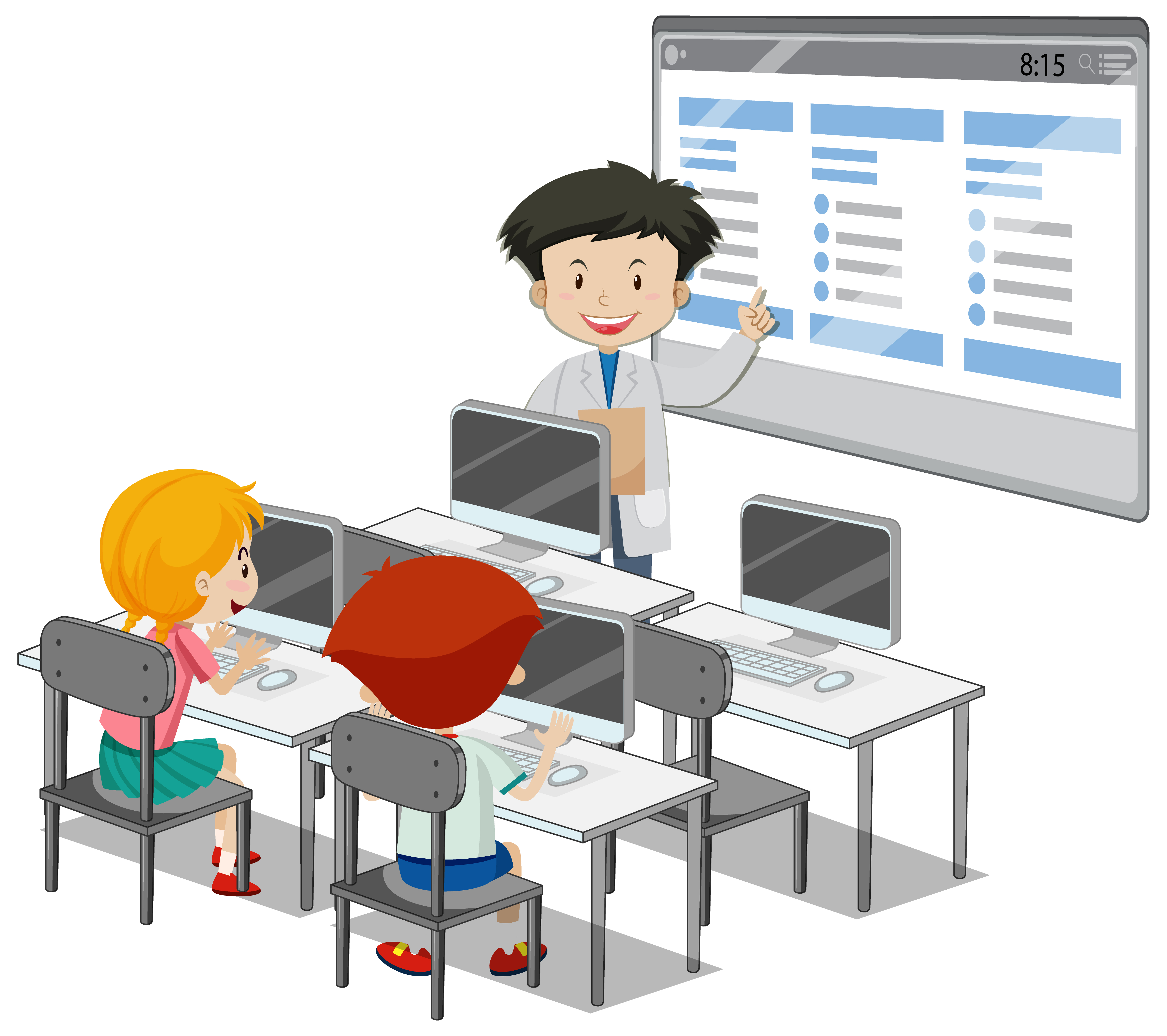 Teacher Console of Sanskrit Digital Language Lab Software by Biyani Technologies